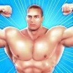 Игра Гонка Мышц 3D